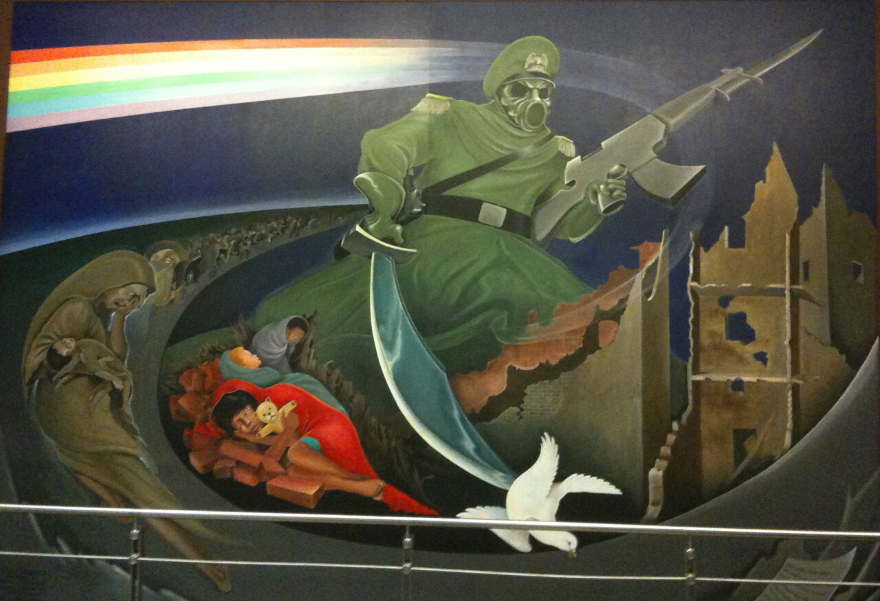 Tanguma's The Children of the World Dream of Peace, Denver Int'l Airport